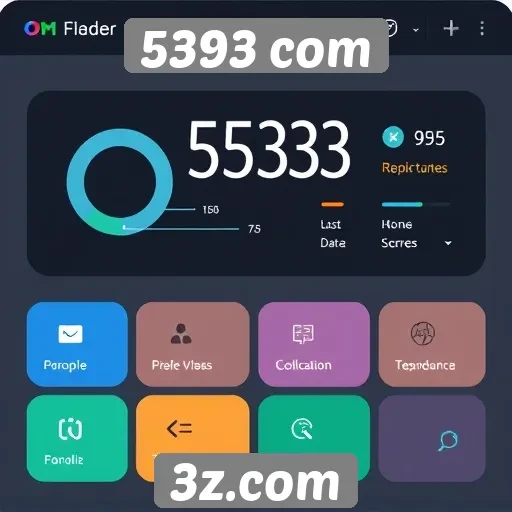 Interface do usuário do 5393 com é otimizada